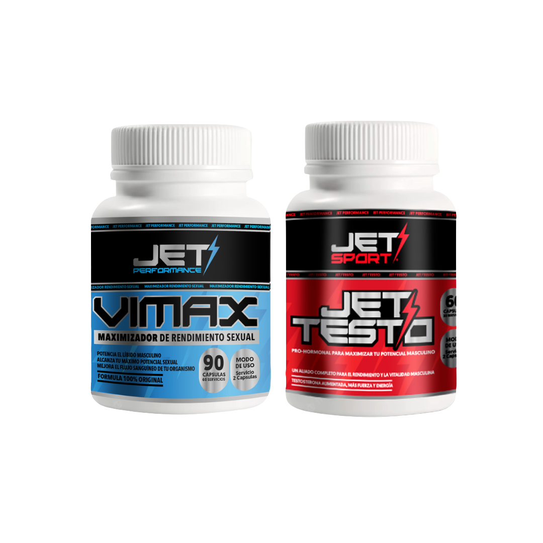 Pack Máxima Potencia – Vimax + Jet Testo