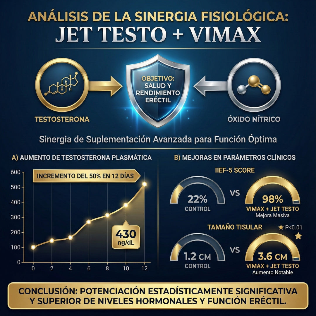 Pack Máxima Potencia – Vimax + Jet Testo