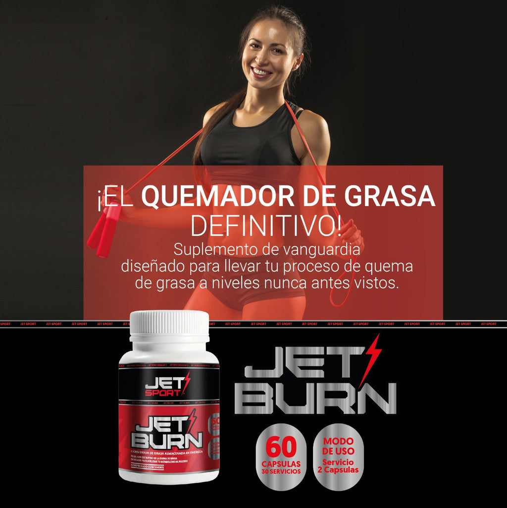 JET BURN 60 CAPS (Quemador de Grasa)