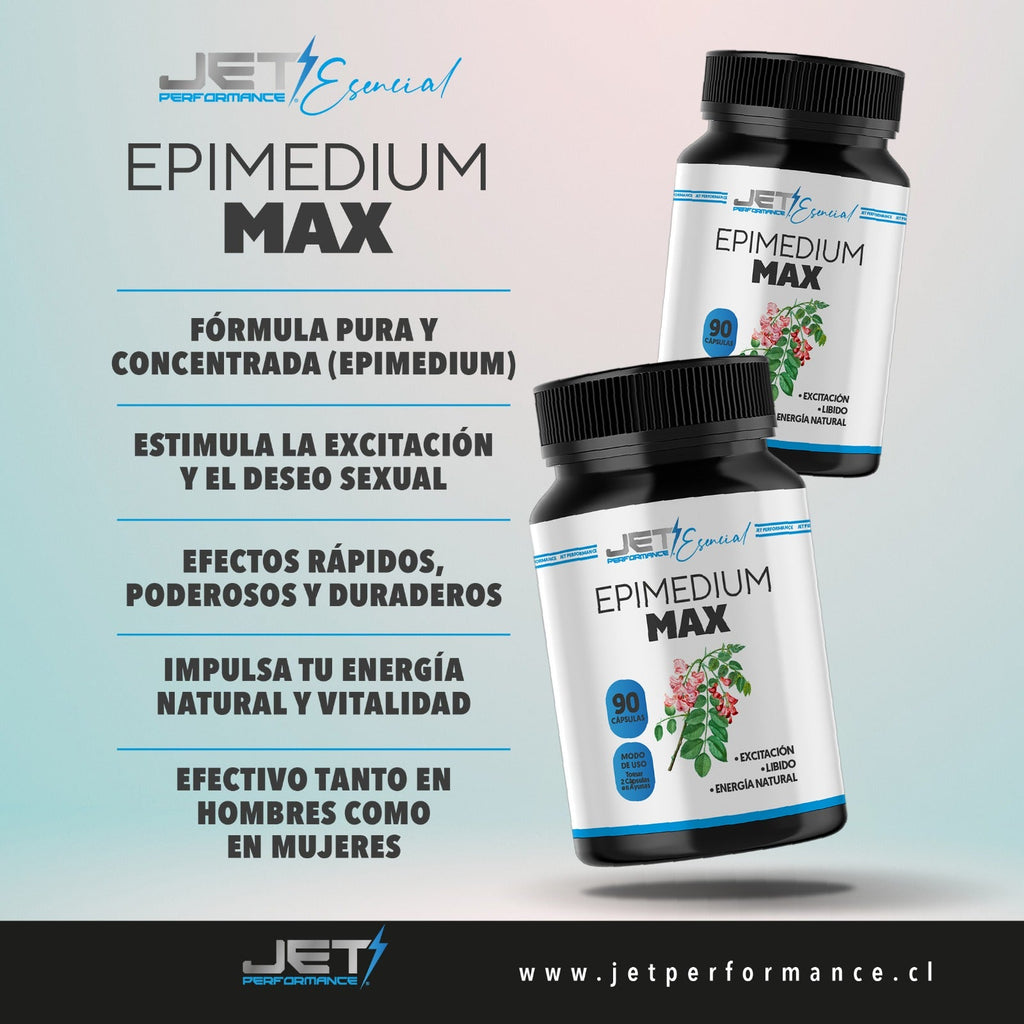 EPIMEDIUM MAX. (Hierba de Cabra en Celo) - JET PERFORMANCE