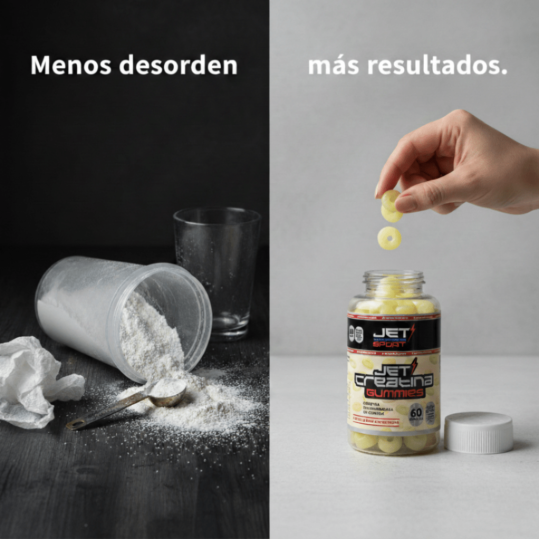 JET CREATINA GUMMIES. (Creatina Monohidratada en Gomitas) - JET PERFORMANCE