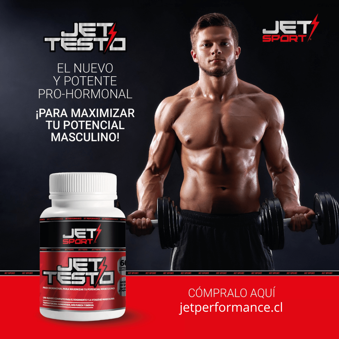 JET TESTO 60 CAPS. (Elevador de Testosterona) - JET PERFORMANCE