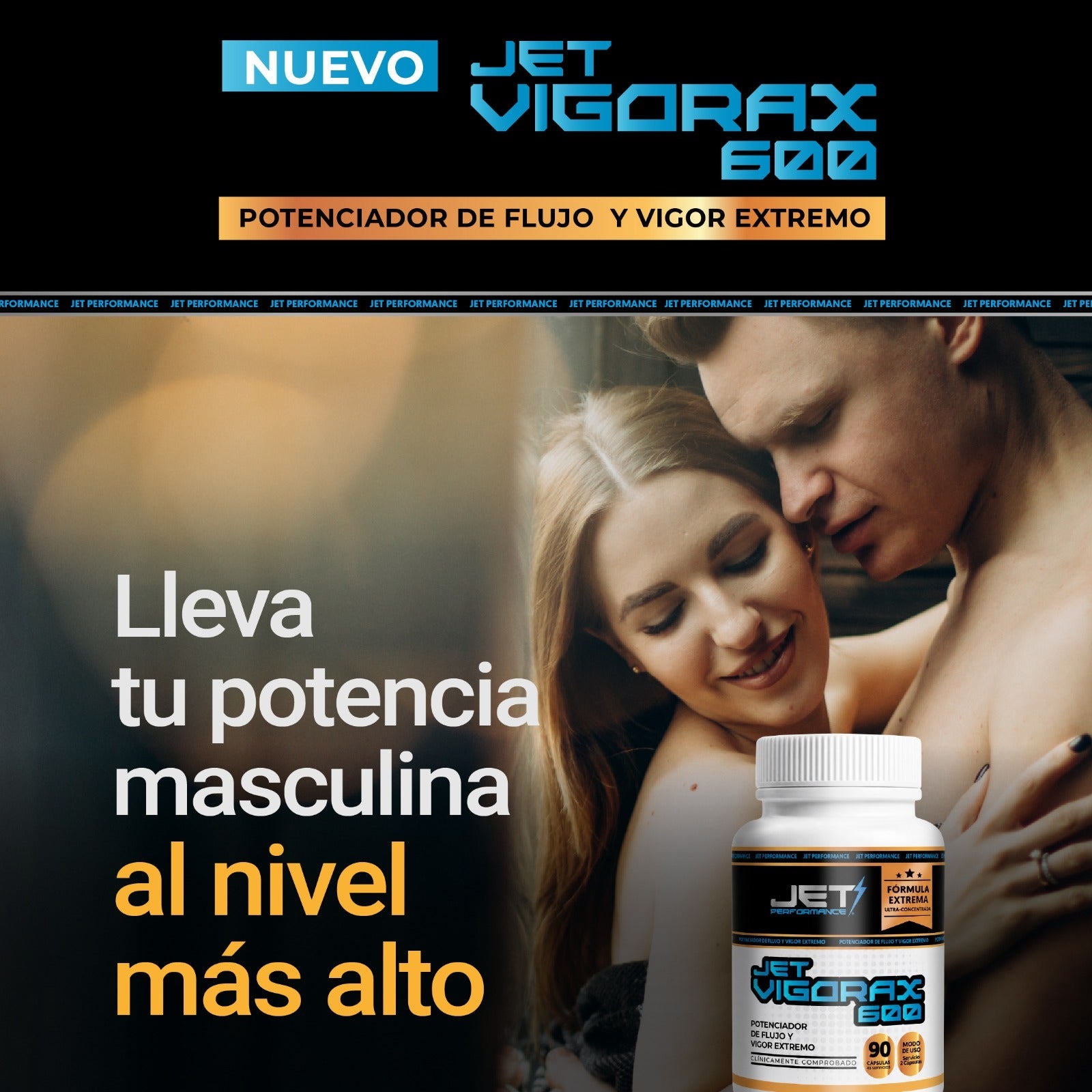 Jet Vigorax 600 (Firmeza y Vigor Extremo) - JET PERFORMANCE