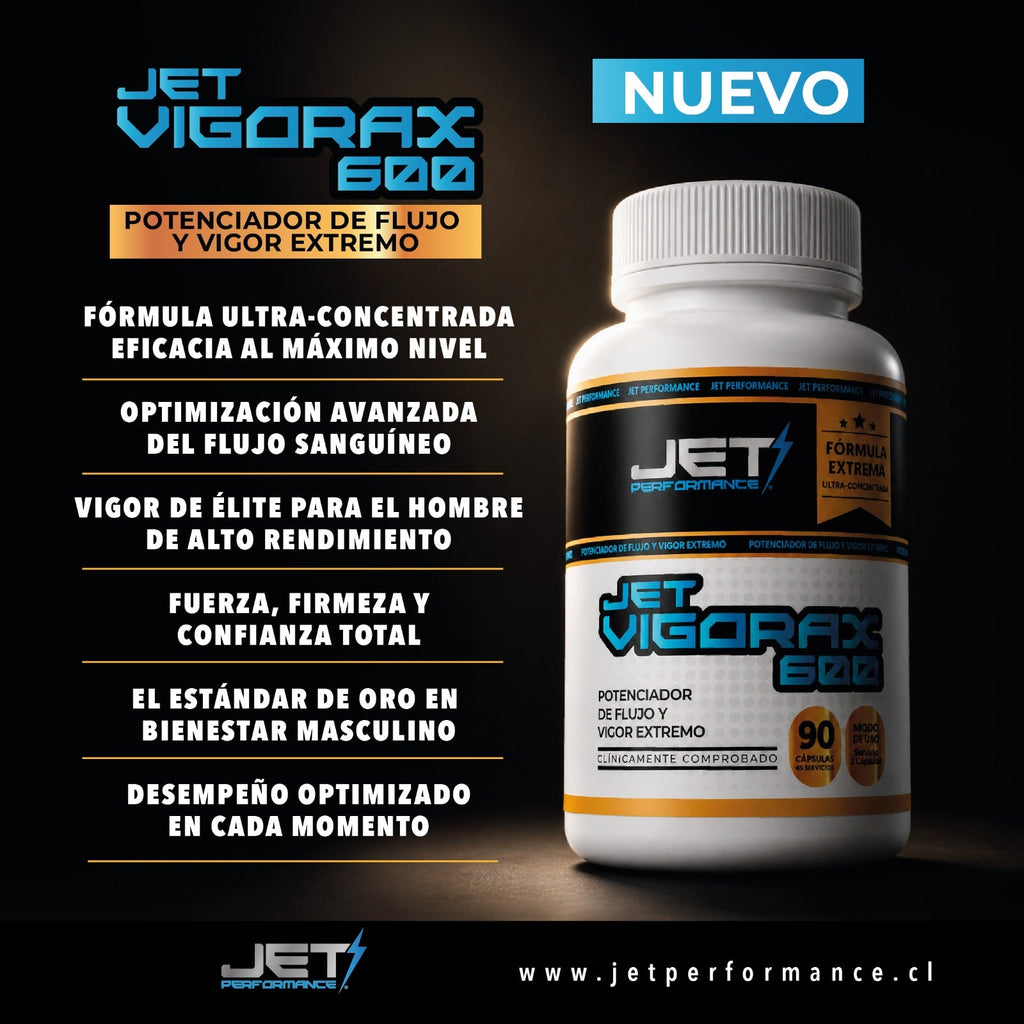 Jet Vigorax 600 (Firmeza y Vigor Extremo) - JET PERFORMANCE