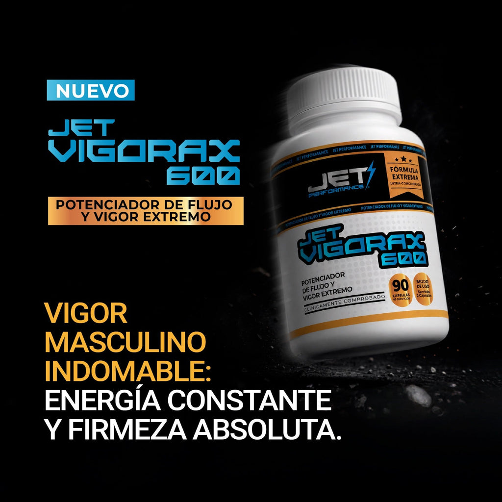 Jet Vigorax 600 (Firmeza y Vigor Extremo) - JET PERFORMANCE