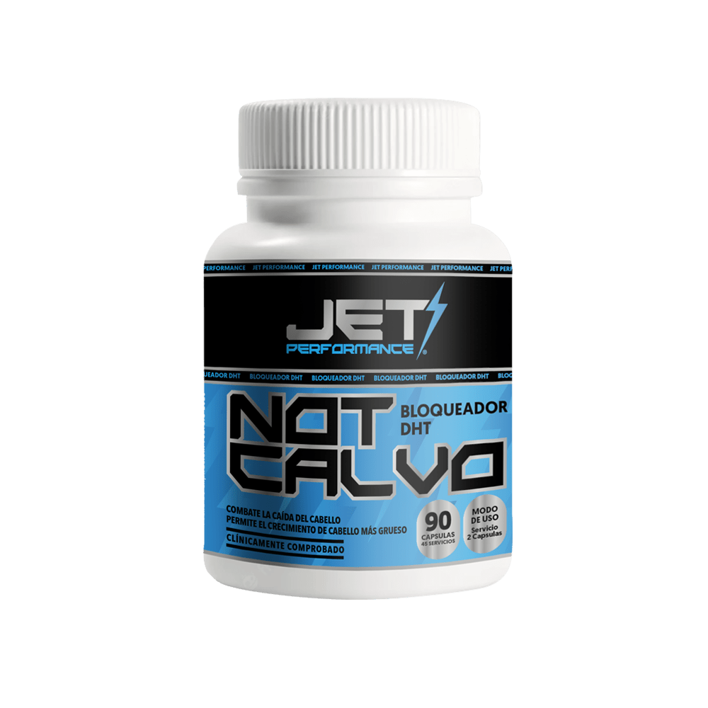 NOT CALVO 90 CAPS. (Bloqueador de DHT) - JET PERFORMANCE