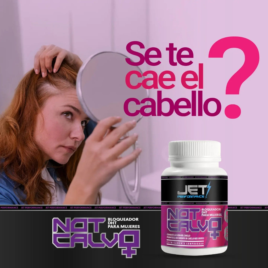 NOT CALVO FEMENINO 60 CAPS. (bloqueador de DHT) - JET PERFORMANCE