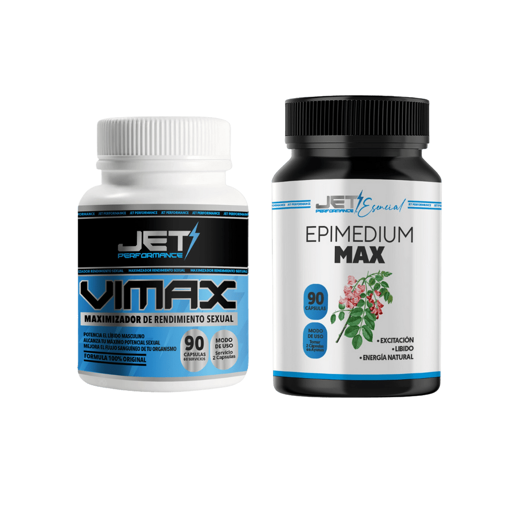 Pack Libido y Potencia x2 / Vimax + Epimedium - JET PERFORMANCE