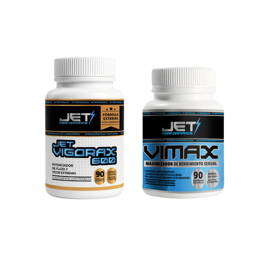 Pack Vigor, Flujo y Potencia Extrema x2 - JET PERFORMANCE