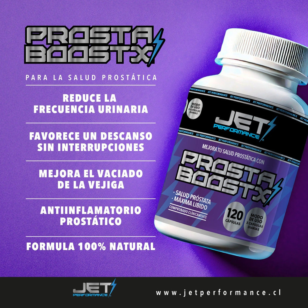 PROSTABOOSTX 120 CAPS. (Salud Próstata) - JET PERFORMANCE