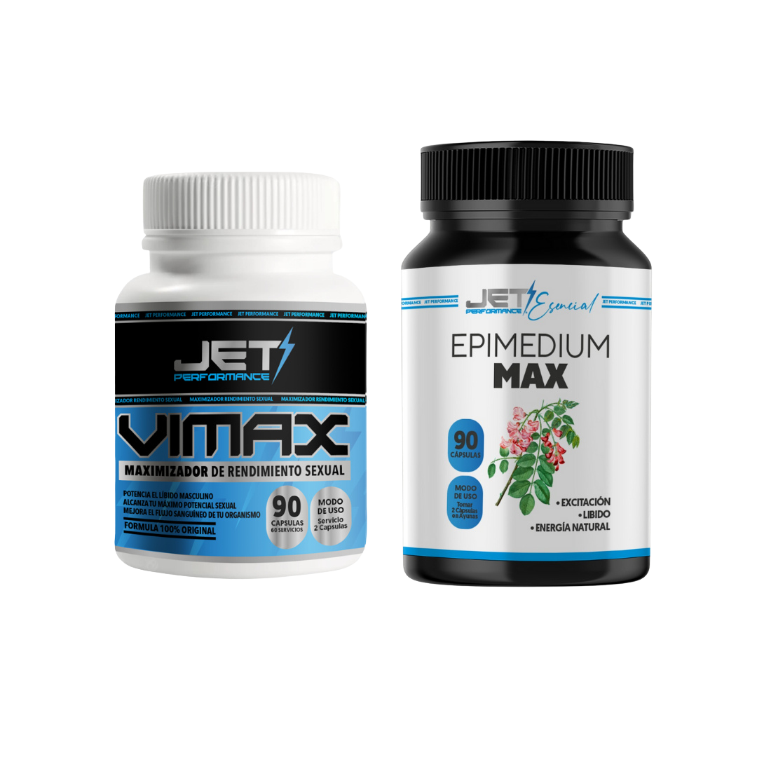 Pack Libido y Potencia x2 / Vimax + Epimedium